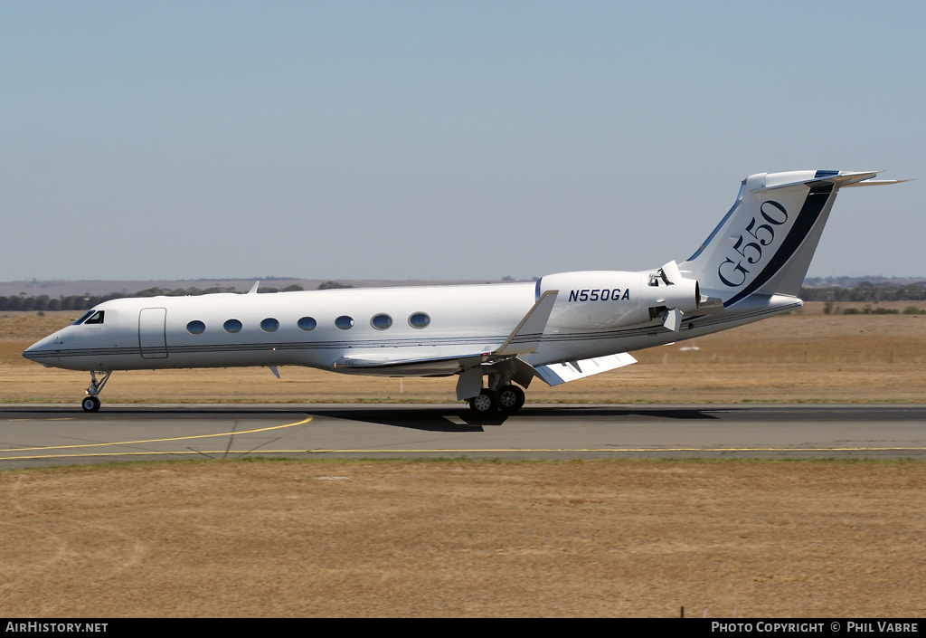 Aircraft Photo of N550GA | Gulfstream Aerospace G-V-SP Gulfstream G550 | Gulfstream Aerospace | AirHistory.net #38748