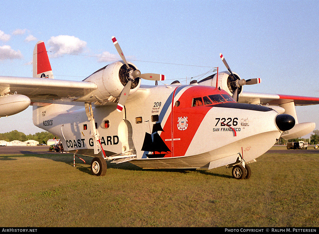 Aircraft Photo of N226CG | Grumman HU-16E Albatross | AirHistory.net #38752