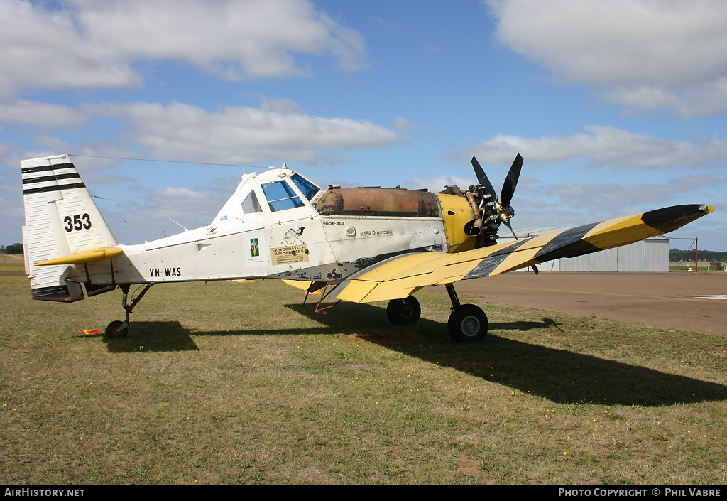 Aircraft Photo of VH-WAS | PZL-Mielec M-18A Dromader | Woorayl Air Services | AirHistory.net #38756