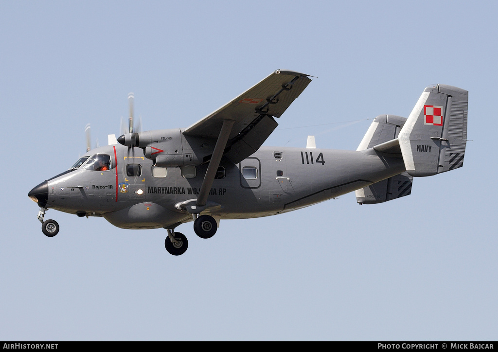 Aircraft Photo of 1114 | PZL-Mielec M-28B Bryza 1R | Poland - Navy | AirHistory.net #38799