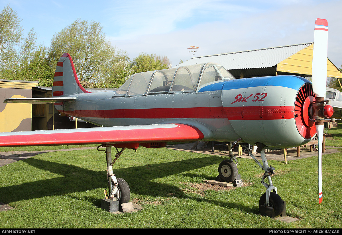 Aircraft Photo of RA-01378 | Yakovlev Yak-52 | AirHistory.net #38813