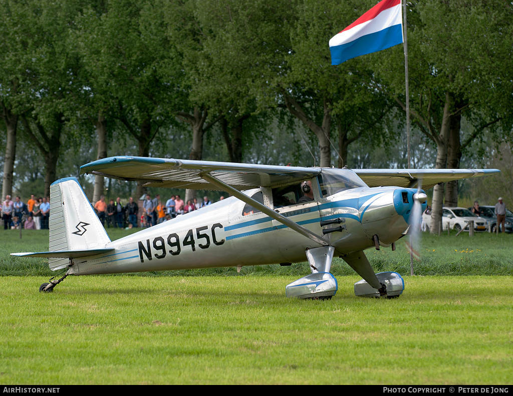 Aircraft Photo of N9945C | Luscombe 8F Silvaire | AirHistory.net #38815