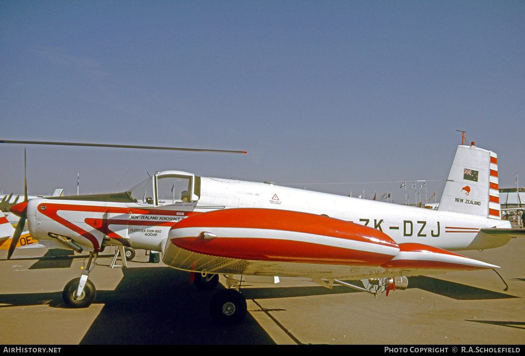 Aircraft Photo of ZK-DZJ | Fletcher FU-24-950 | Fletcher | AirHistory.net #38822