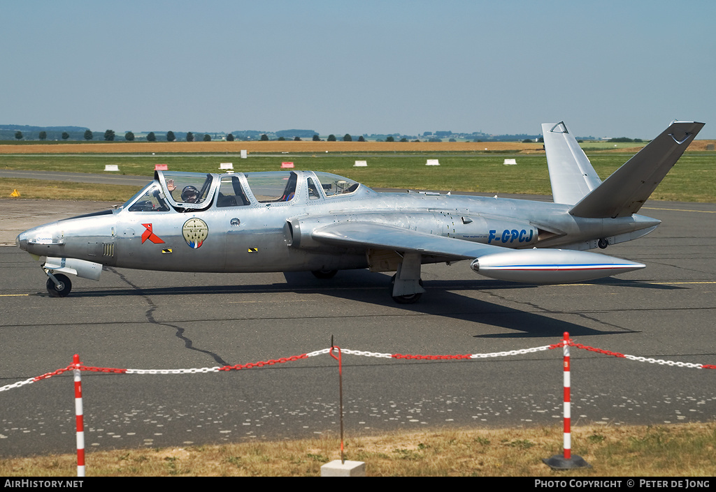 Aircraft Photo of F-GPCJ | Fouga CM-170R Magister | AirHistory.net #38828