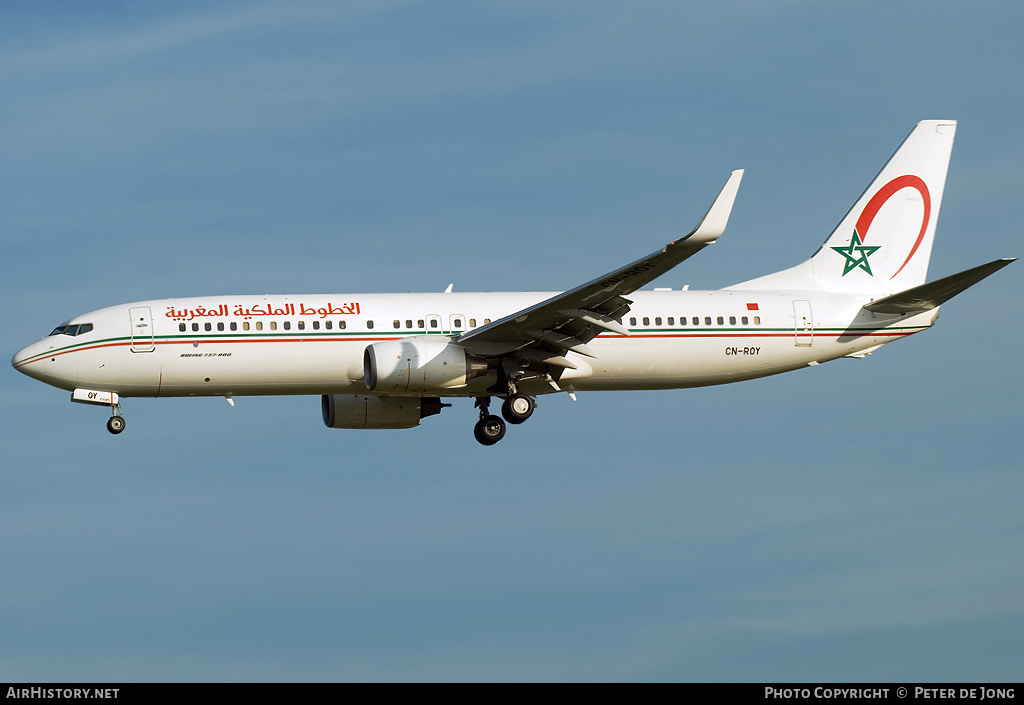 Aircraft Photo of CN-ROY | Boeing 737-8B6 | Royal Air Maroc - RAM | AirHistory.net #38829