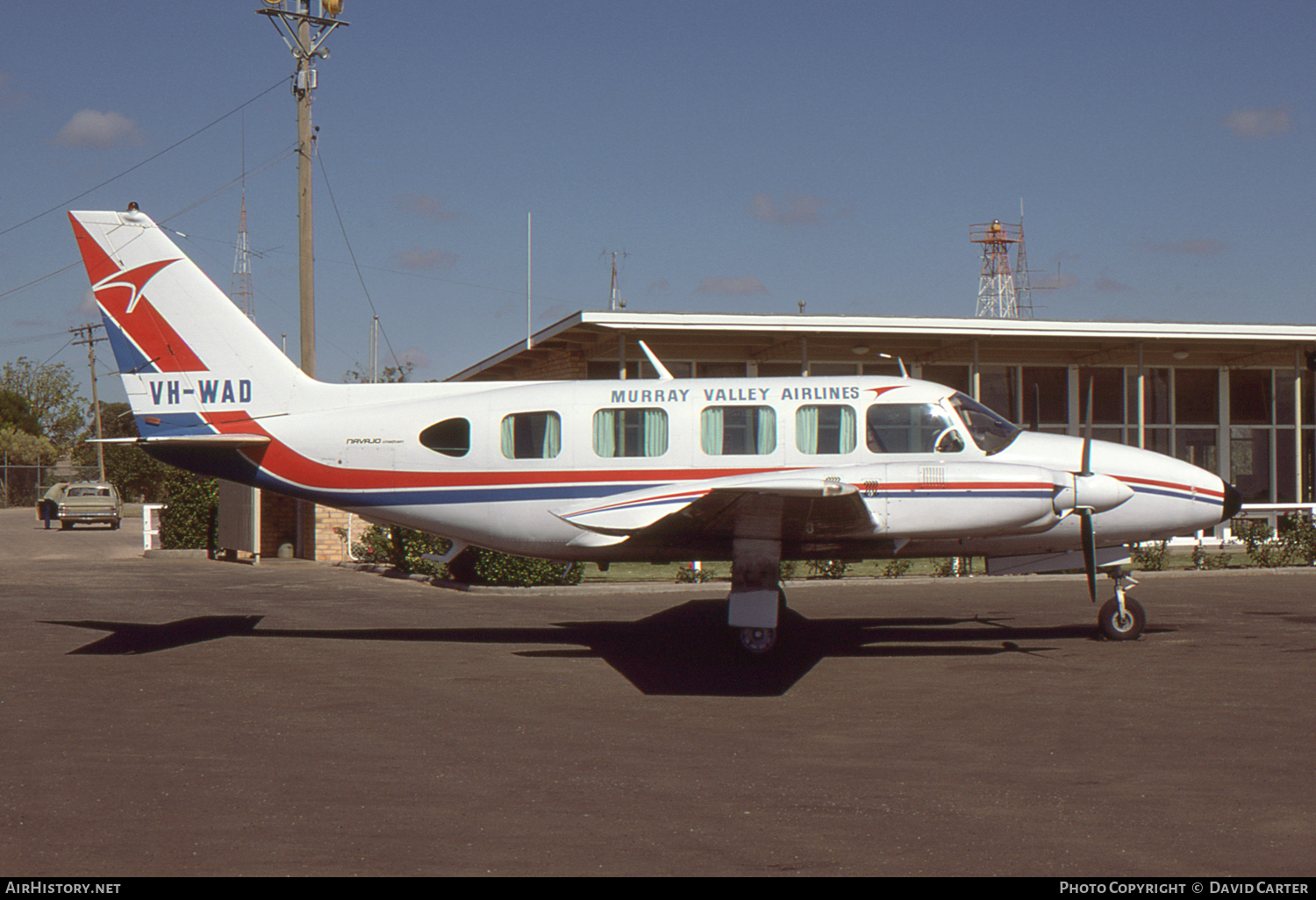 Aircraft Photo of VH-WAD | Piper PA-31-350 Navajo Chieftain | Murray Valley Airlines - MVA | AirHistory.net #38842
