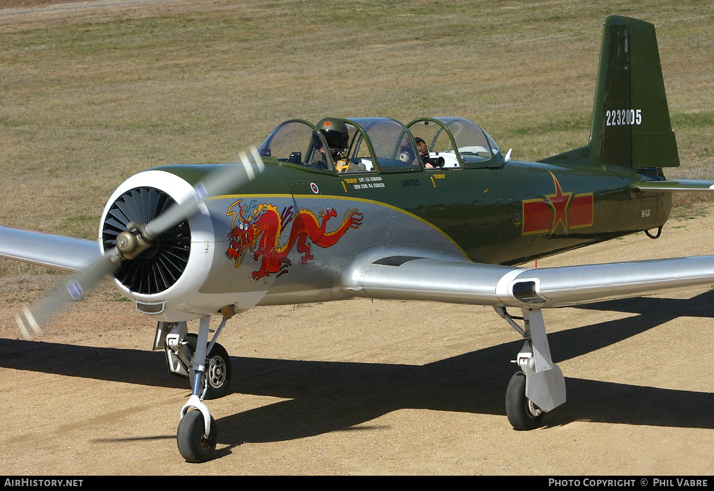 Aircraft Photo of VH-CJG | Nanchang CJ-6A | China - Air Force | AirHistory.net #38848