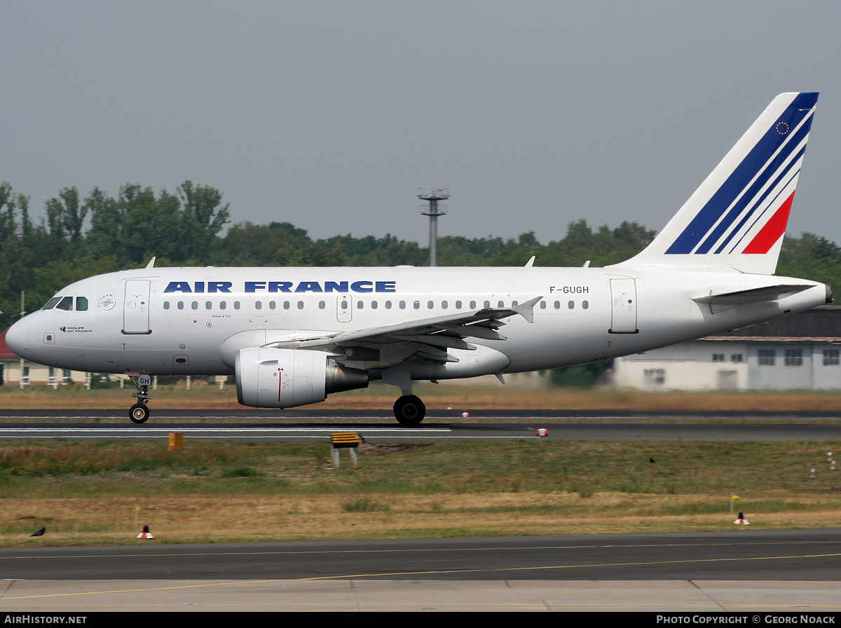 Aircraft Photo of F-GUGH | Airbus A318-111 | Air France | AirHistory.net #38862