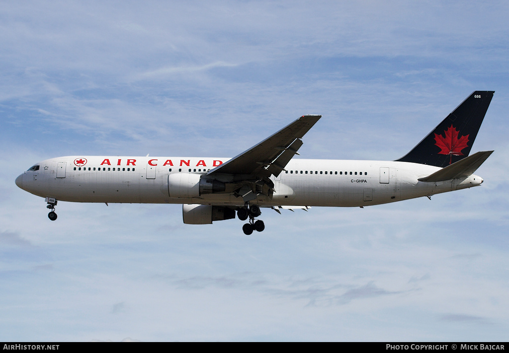 Aircraft Photo of C-GHPA | Boeing 767-3Y0/ER | Air Canada | AirHistory.net #38890