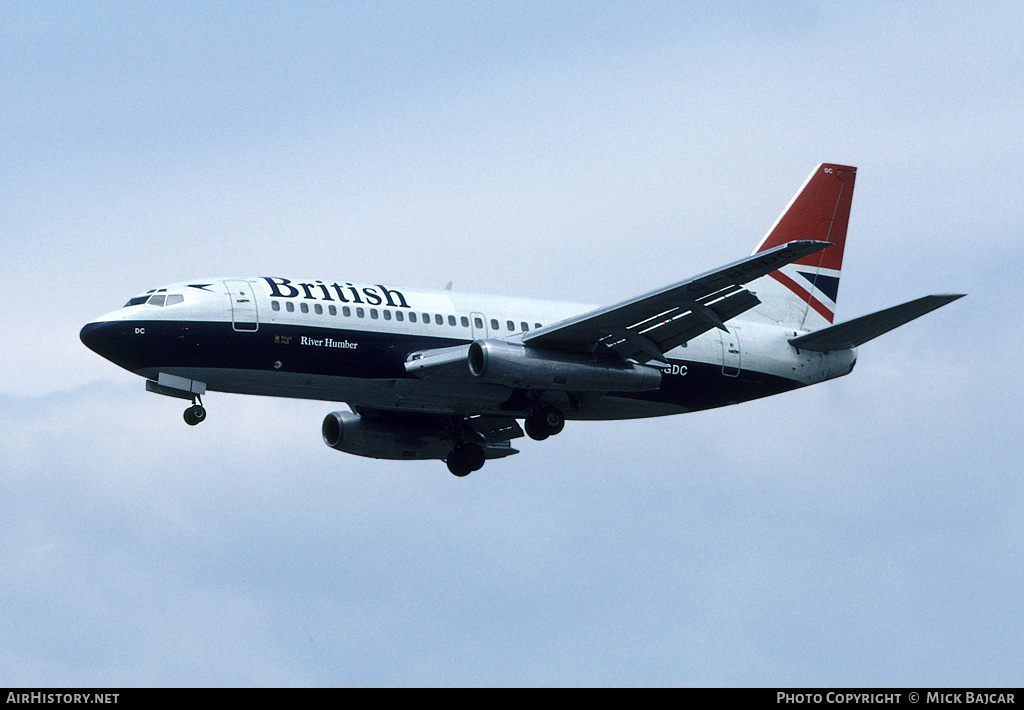 Aircraft Photo of G-BGDC | Boeing 737-236/Adv | British Airways | AirHistory.net #38892