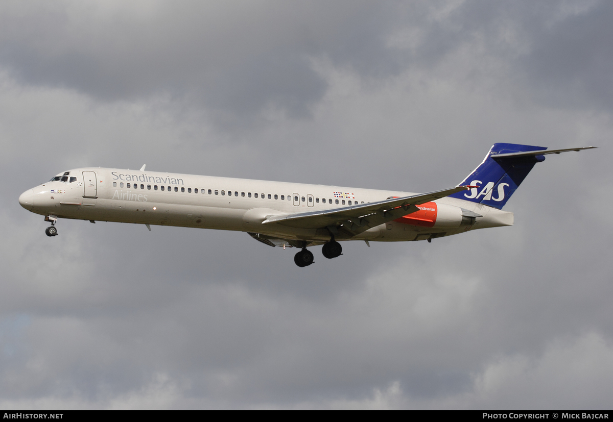 Aircraft Photo of OY-KHF | McDonnell Douglas MD-87 (DC-9-87) | Scandinavian Airlines - SAS | AirHistory.net #38900