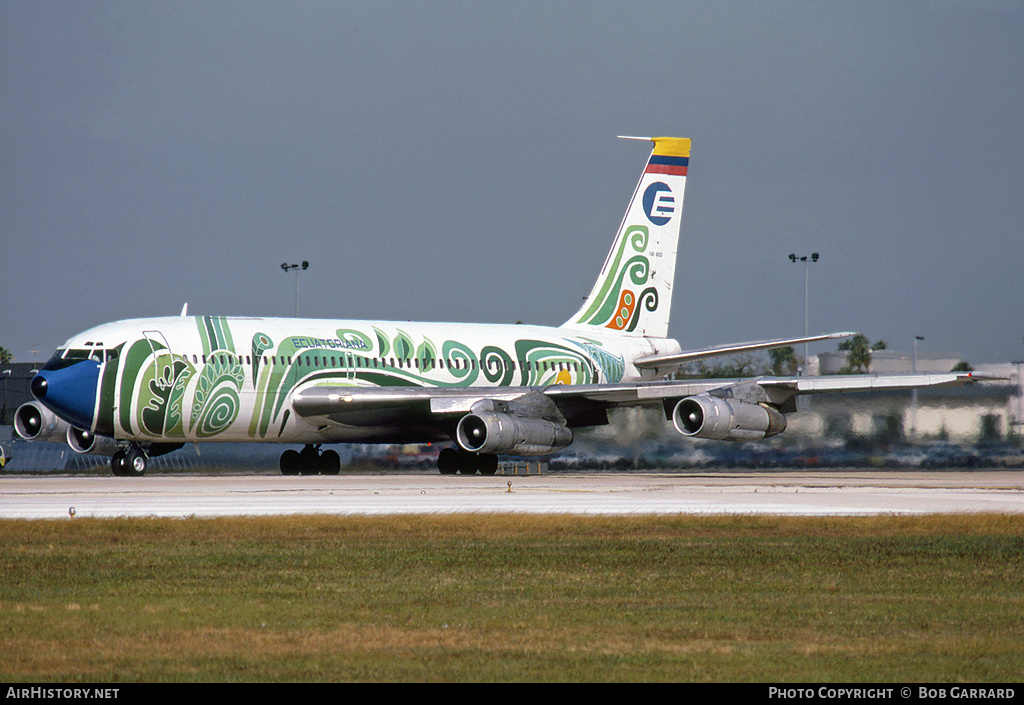 Aircraft Photo of HC-BDP | Boeing 720-023B(F) | Ecuatoriana | AirHistory.net #38911