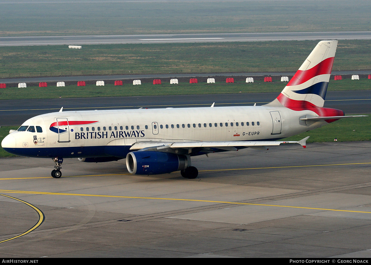 Aircraft Photo of G-EUPR | Airbus A319-131 | British Airways | AirHistory.net #38935