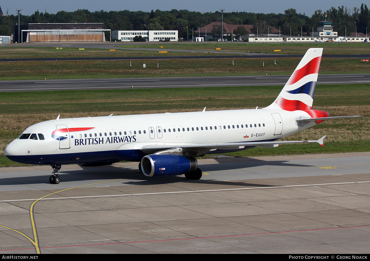 Aircraft Photo of G-EUUT | Airbus A320-232 | British Airways | AirHistory.net #38941