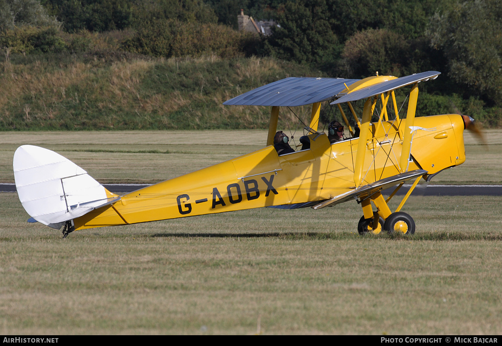 Aircraft Photo of G-AOBX | De Havilland D.H. 82A Tiger Moth II | AirHistory.net #38946