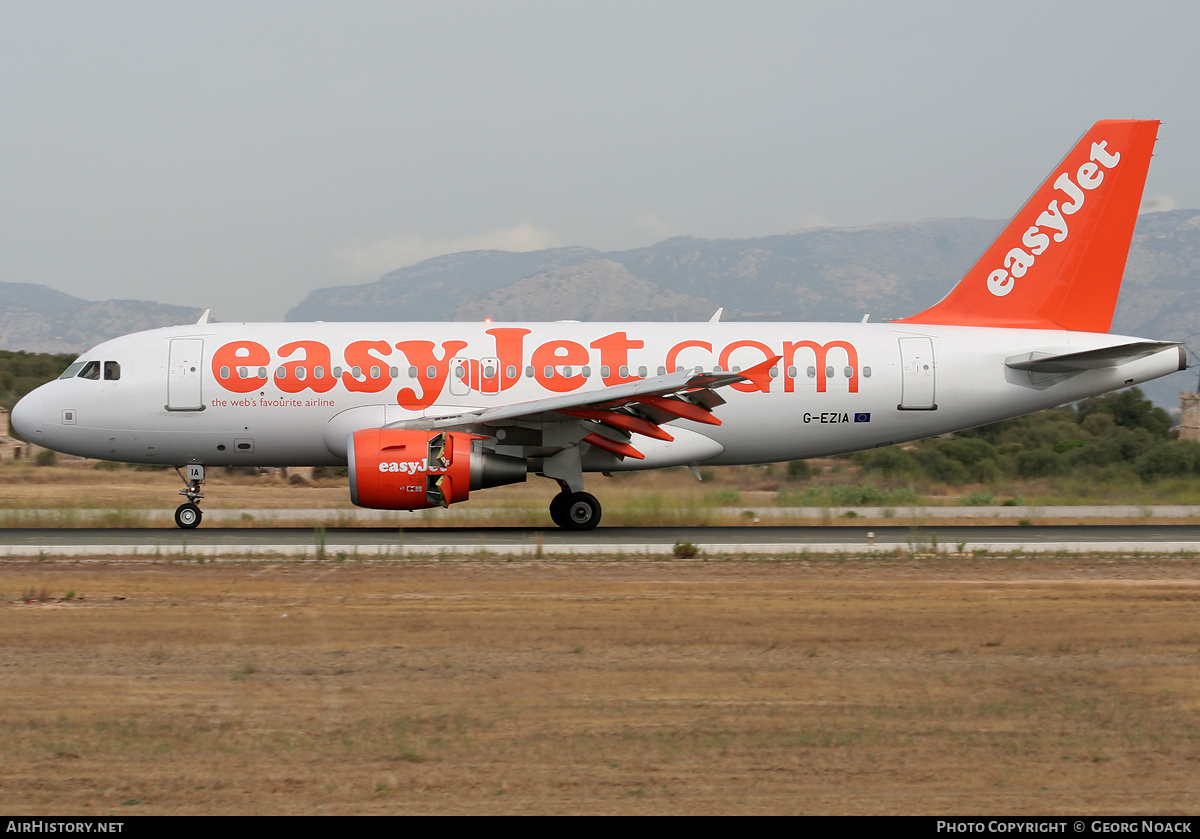 Aircraft Photo of G-EZIA | Airbus A319-111 | EasyJet | AirHistory.net #38955