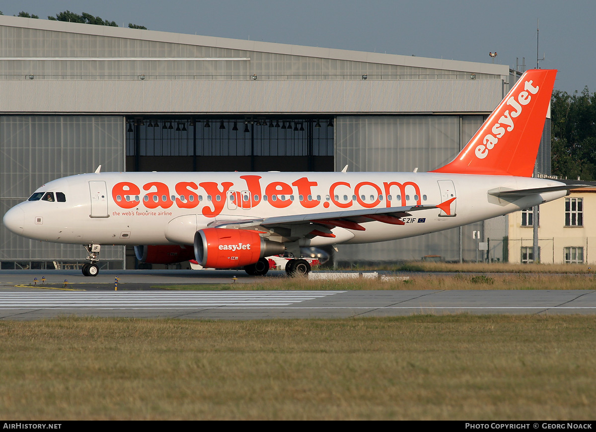 Aircraft Photo of G-EZIF | Airbus A319-111 | EasyJet | AirHistory.net #38957