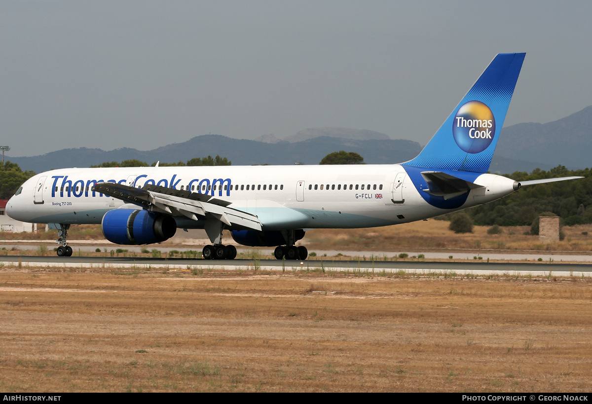Aircraft Photo of G-FCLI | Boeing 757-28A | Thomas Cook Airlines | AirHistory.net #38965