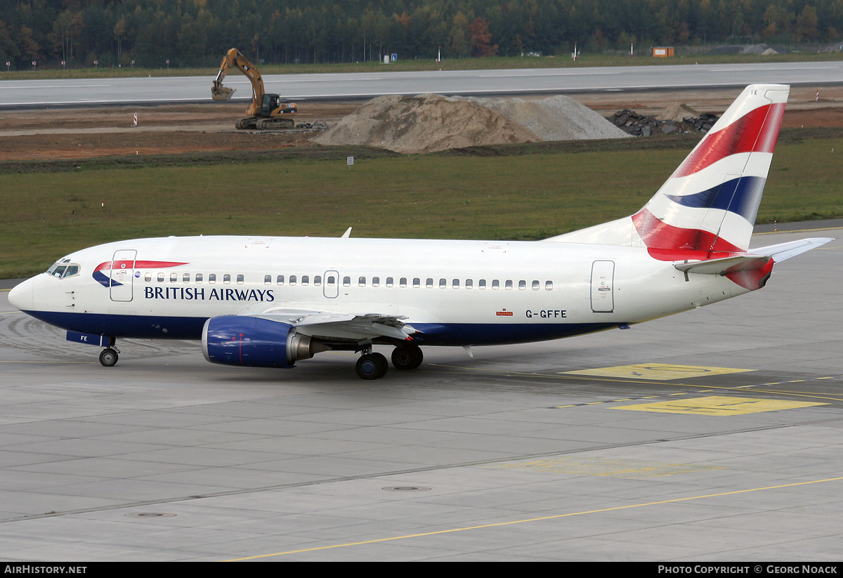 Aircraft Photo of G-GFFE | Boeing 737-528 | British Airways | AirHistory.net #38969