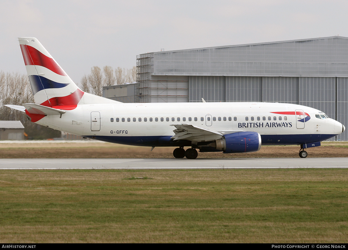 Aircraft Photo of G-GFFG | Boeing 737-505 | British Airways | AirHistory.net #38971