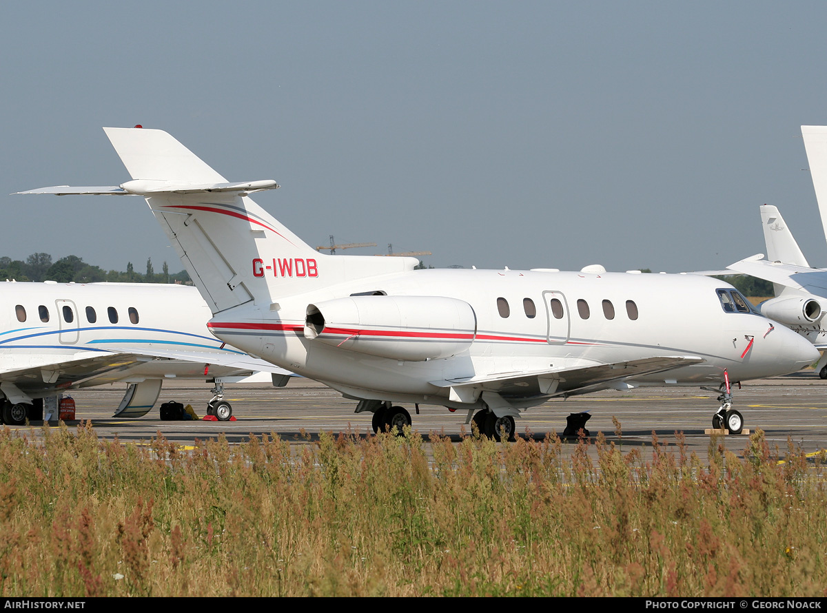 Aircraft Photo of G-IWDB | Raytheon Hawker 800XP | AirHistory.net #38983