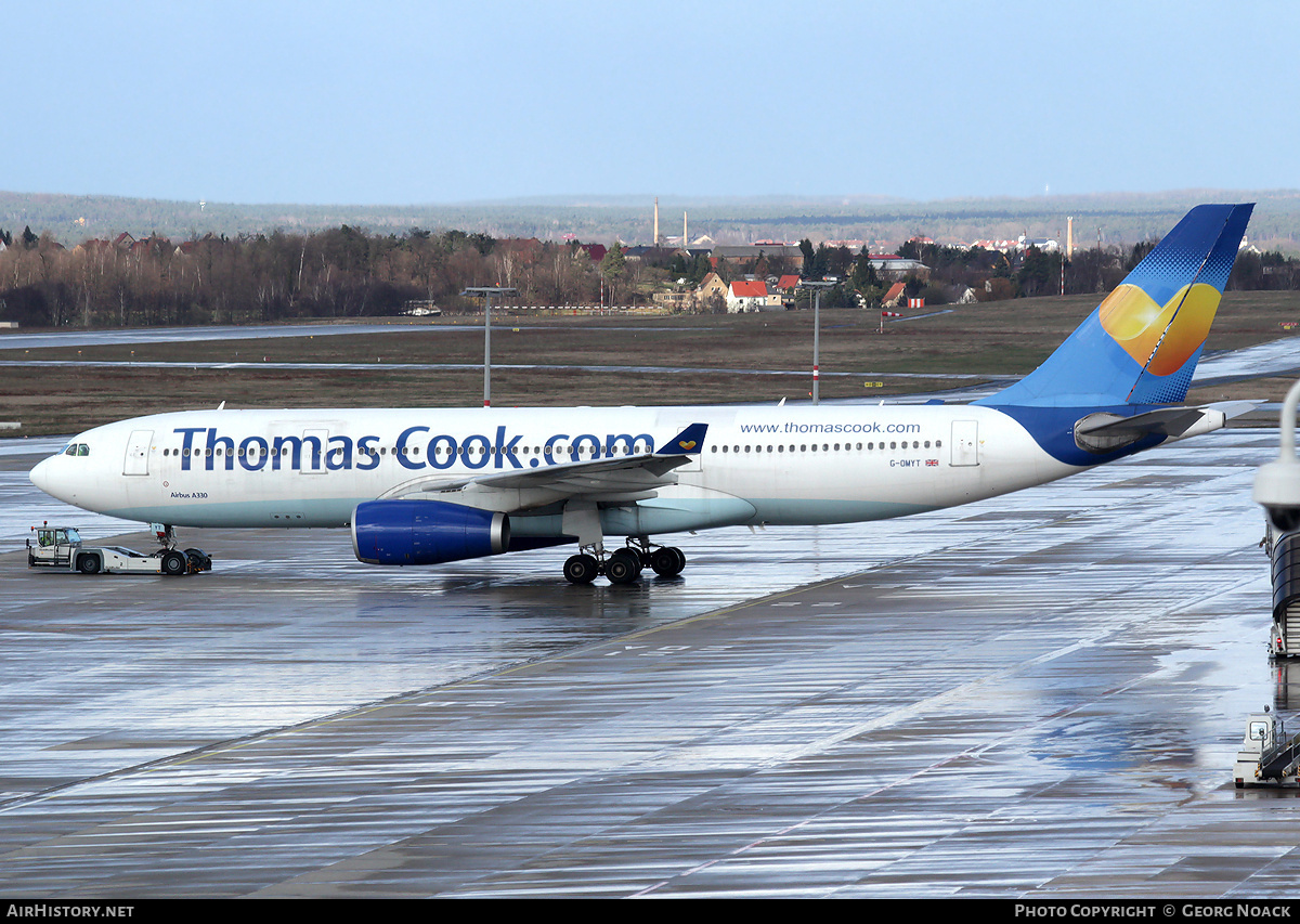 Aircraft Photo of G-OMYT | Airbus A330-243 | Thomas Cook Airlines | AirHistory.net #38987