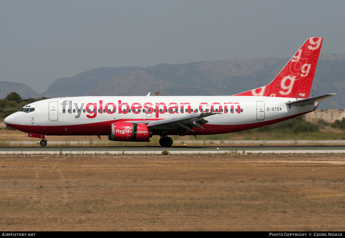 Aircraft Photo of G-OTDA | Boeing 737-31S | Flyglobespan | AirHistory.net #38988