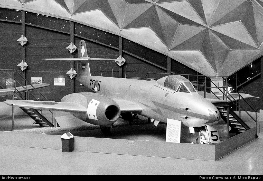 Aircraft Photo of I-189 | Gloster Meteor F8 | Netherlands - Air Force | AirHistory.net #39005