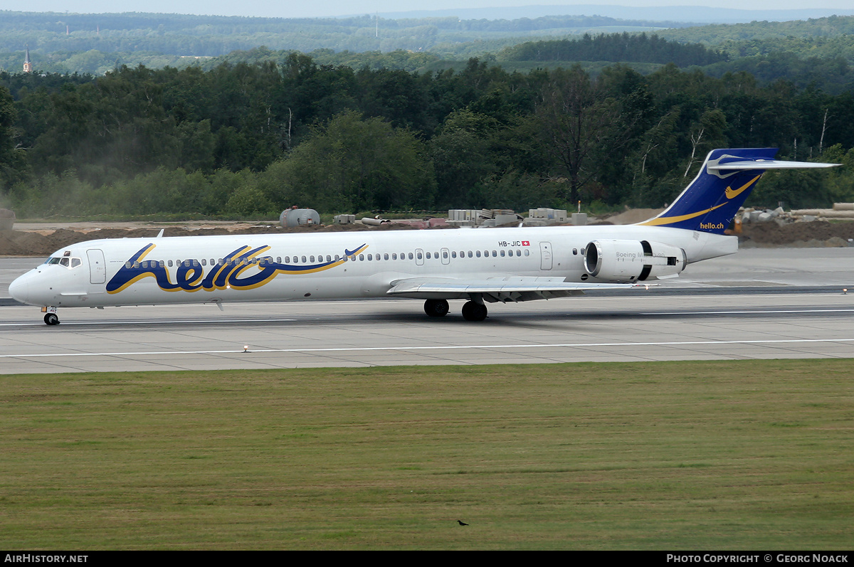 Aircraft Photo of HB-JIC | McDonnell Douglas MD-90-30 | Hello | AirHistory.net #39017