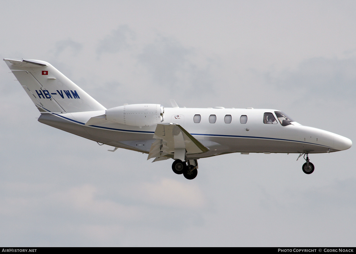 Aircraft Photo of HB-VWM | Cessna 525 CitationJet CJ1+ | AirHistory.net #39024