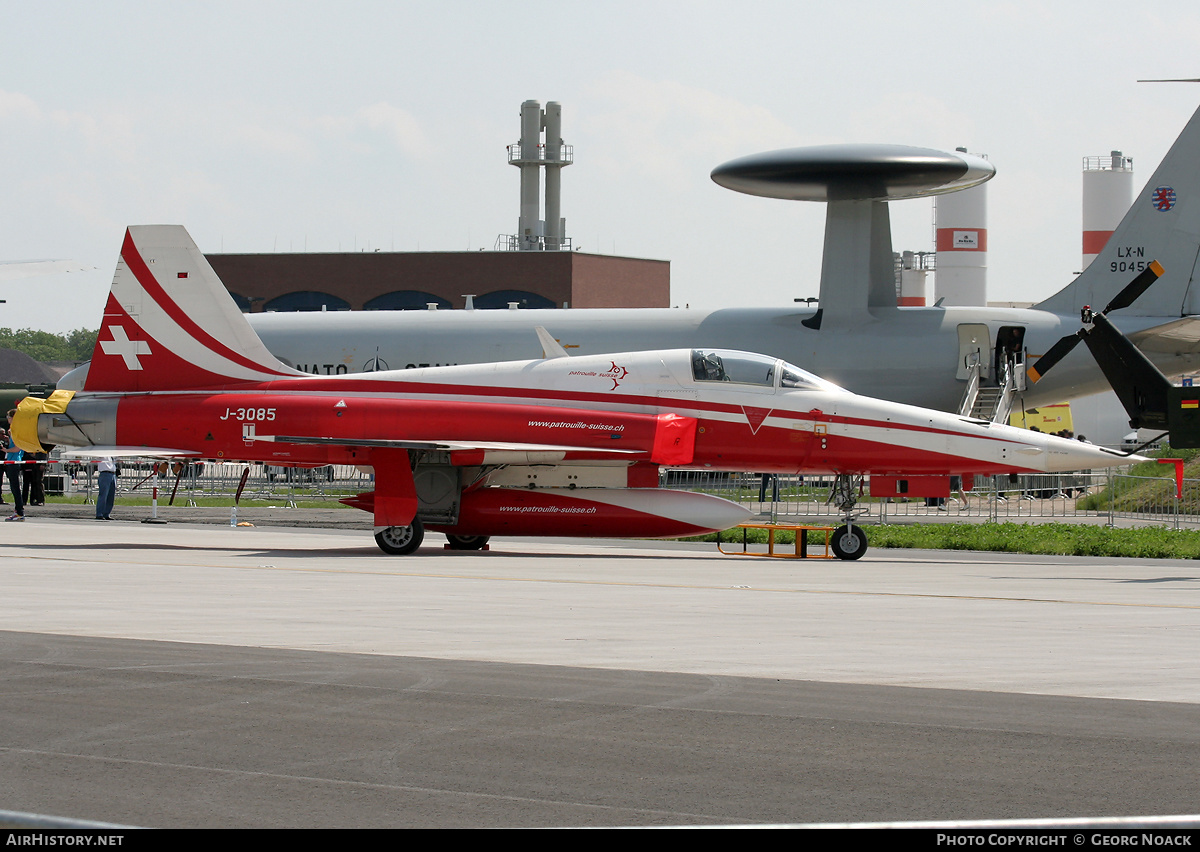 Aircraft Photo of J-3085 | Northrop F-5E Tiger II | Switzerland - Air Force | AirHistory.net #39038