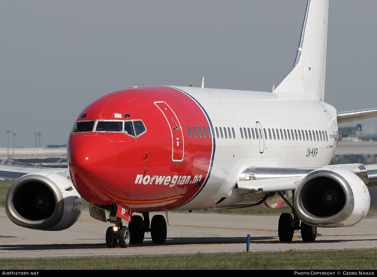 Aircraft Photo of LN-KKP | Boeing 737-3M8 | Norwegian | AirHistory.net #39045