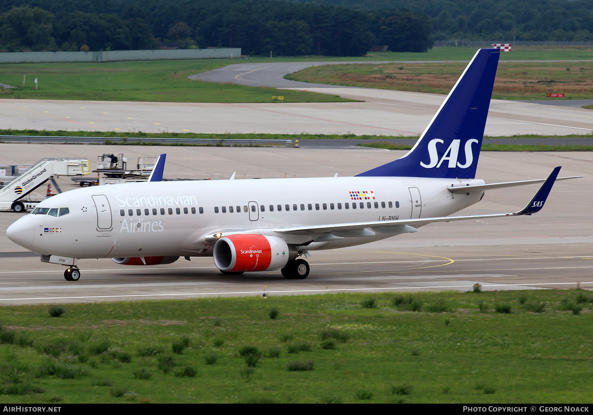 Aircraft Photo of LN-RNW | Boeing 737-783 | Scandinavian Airlines - SAS | AirHistory.net #39048