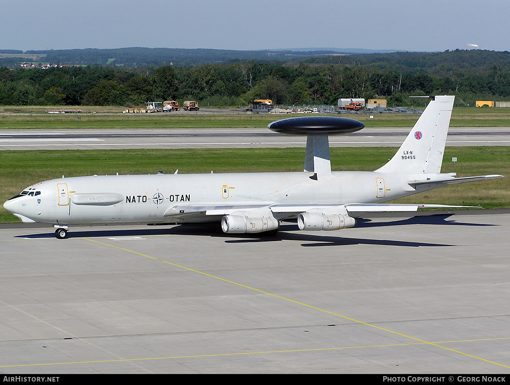 Aircraft Photo of LX-N90455 | Boeing E-3A Sentry | Luxembourg - NATO | AirHistory.net #39052