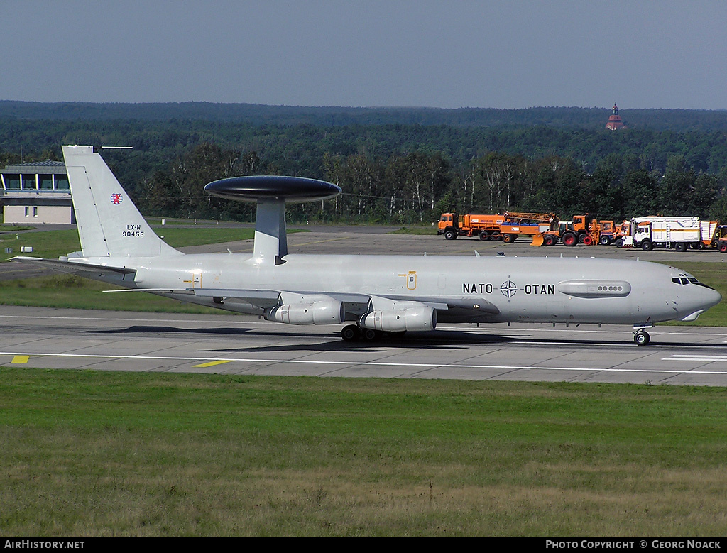 Aircraft Photo of LX-N90455 | Boeing E-3A Sentry | Luxembourg - NATO | AirHistory.net #39053