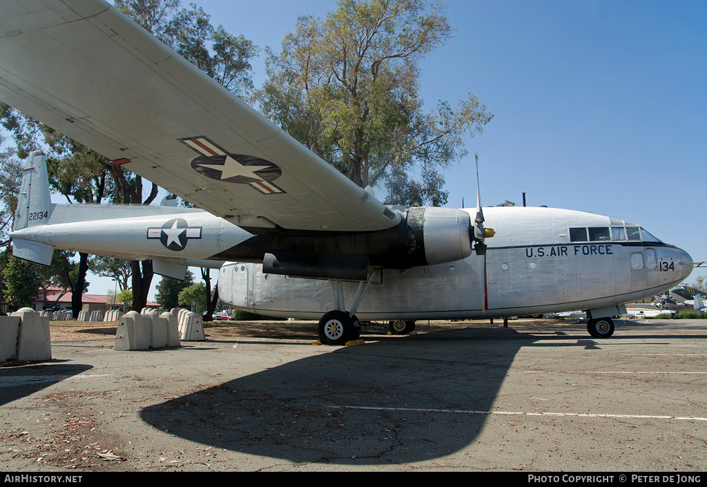 Aircraft Photo of 52-2134 / 22134 | Fairchild C-119G Flying Boxcar | USA - Air Force | AirHistory.net #39076