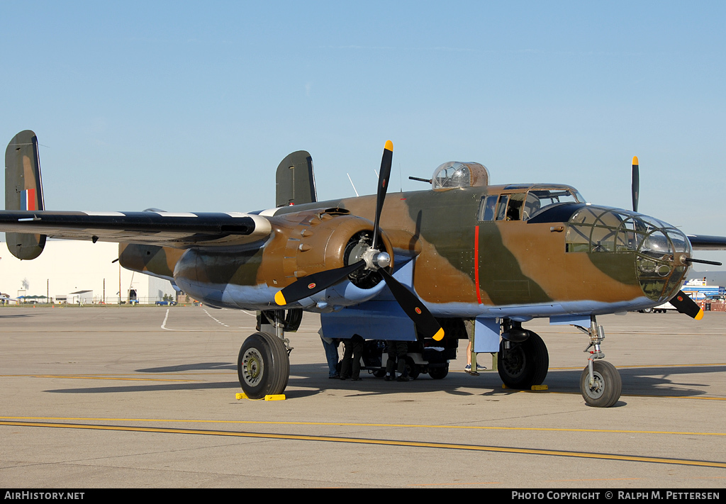Aircraft Photo of N898BW | North American B-25J Mitchell | UK - Air Force | AirHistory.net #39081