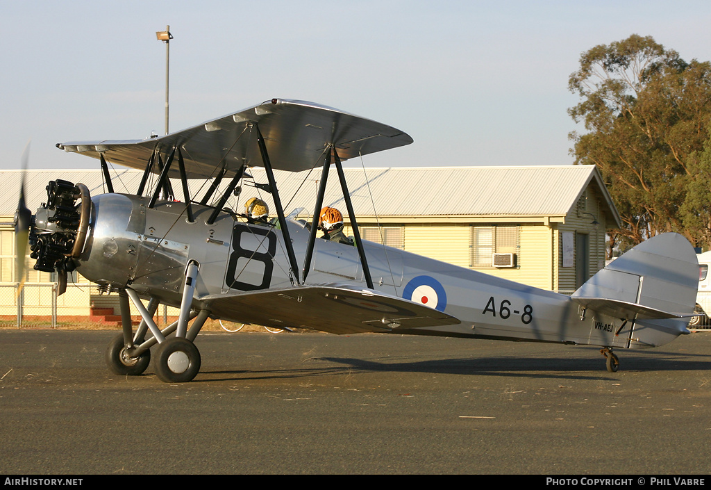 Aircraft Photo of VH-AEJ / A6-8 | Avro 643 Cadet II | Australia - Air Force | AirHistory.net #39091