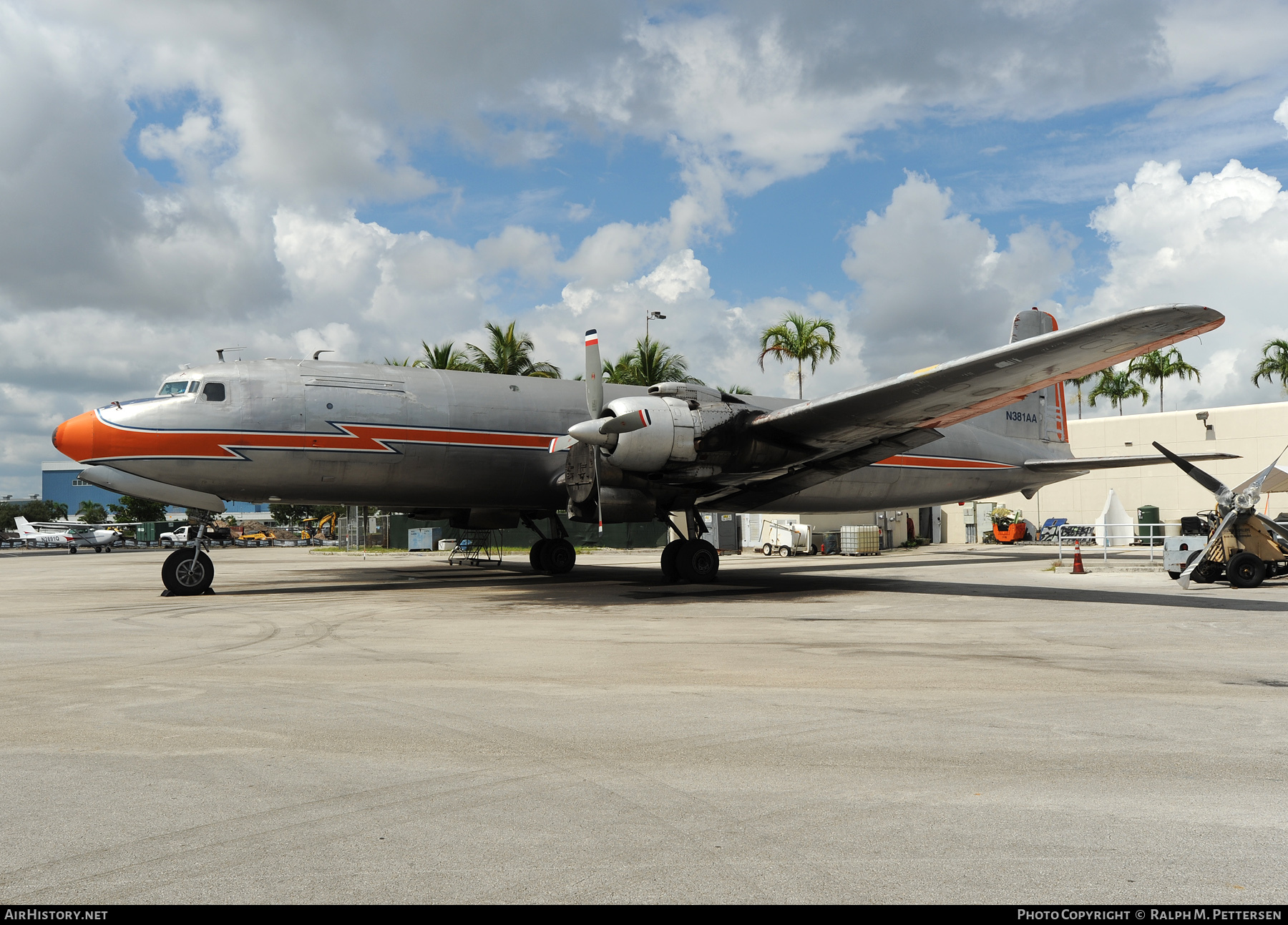 Aircraft Photo of N381AA | Douglas DC-7B(F) | Turks Air | AirHistory.net #39095