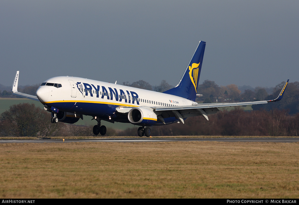 Aircraft Photo of EI-DWM | Boeing 737-8AS | Ryanair | AirHistory.net #39098