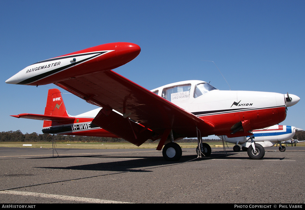 Aircraft Photo of VH-WWE | Navion Rangemaster G-1 | AirHistory.net #39103