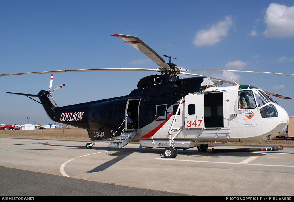 Aircraft Photo of C-FMAY | Sikorsky S-61N | Coulson Aircrane | AirHistory.net #39105