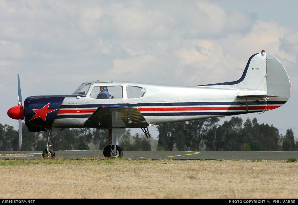 Aircraft Photo of VH-BVT | Yakovlev Yak-18T | AirHistory.net #39107