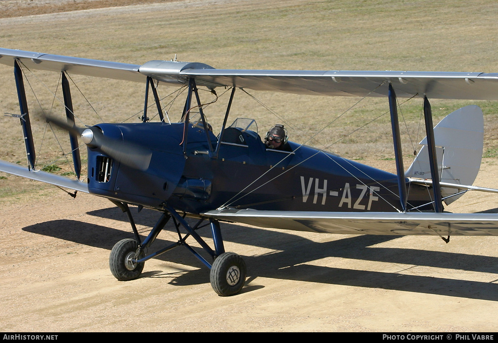 Aircraft Photo of VH-AZF | De Havilland D.H. 82A Tiger Moth | AirHistory.net #39138