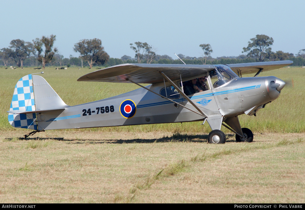 Aircraft Photo of 24-7588 | Auster J-2 Arrow (modified) | UK - Air Force | AirHistory.net #39148