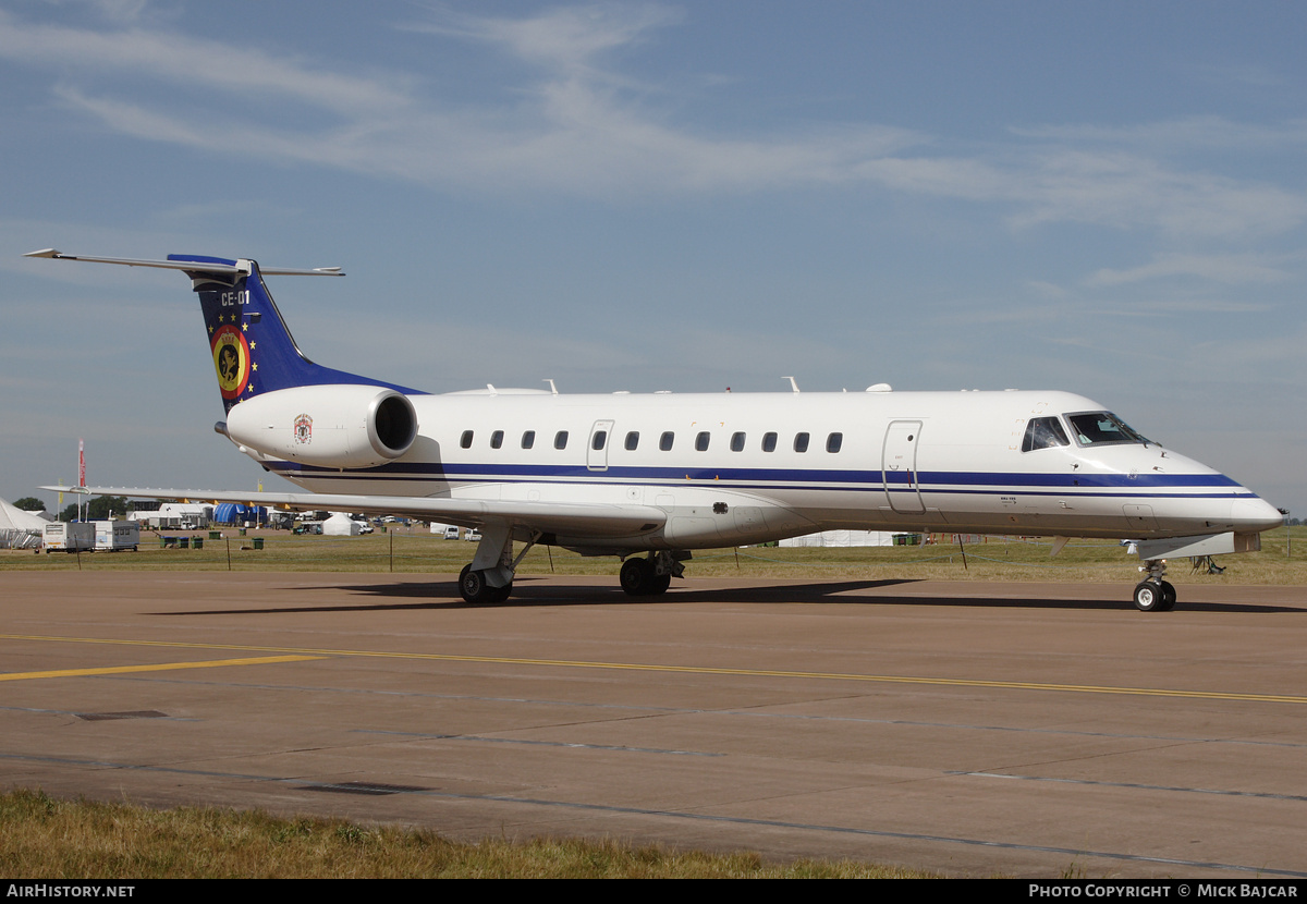 Aircraft Photo of CE-01 | Embraer ERJ-135LR (EMB-135LR) | Belgium - Air Force | AirHistory.net #39164