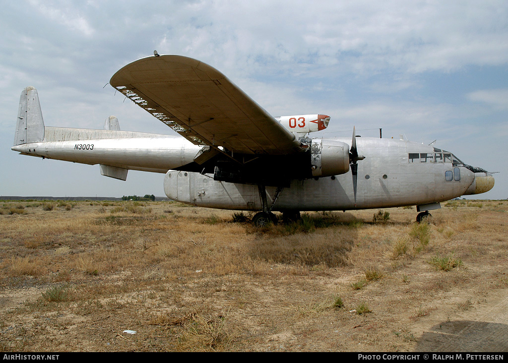 Aircraft Photo of N3003 | Fairchild C-119L Flying Boxcar | AirHistory.net #39188