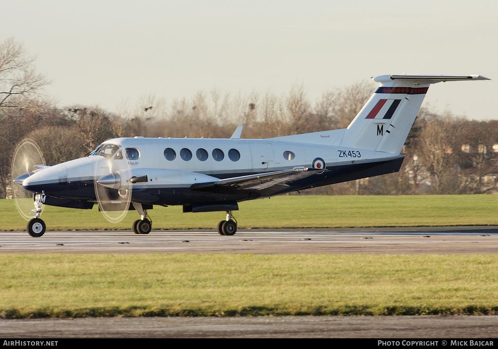 Aircraft Photo of ZK453 | Raytheon B200 King Air | UK - Air Force | AirHistory.net #39195