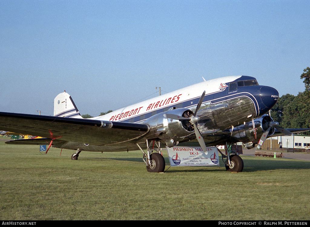 Aircraft Photo of N44V | Douglas DC-3(C) | Piedmont Airlines | AirHistory.net #39202