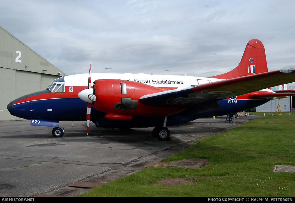 Aircraft Photo of WL679 | Vickers 668 Varsity T.1 | UK - Air Force | AirHistory.net #39204